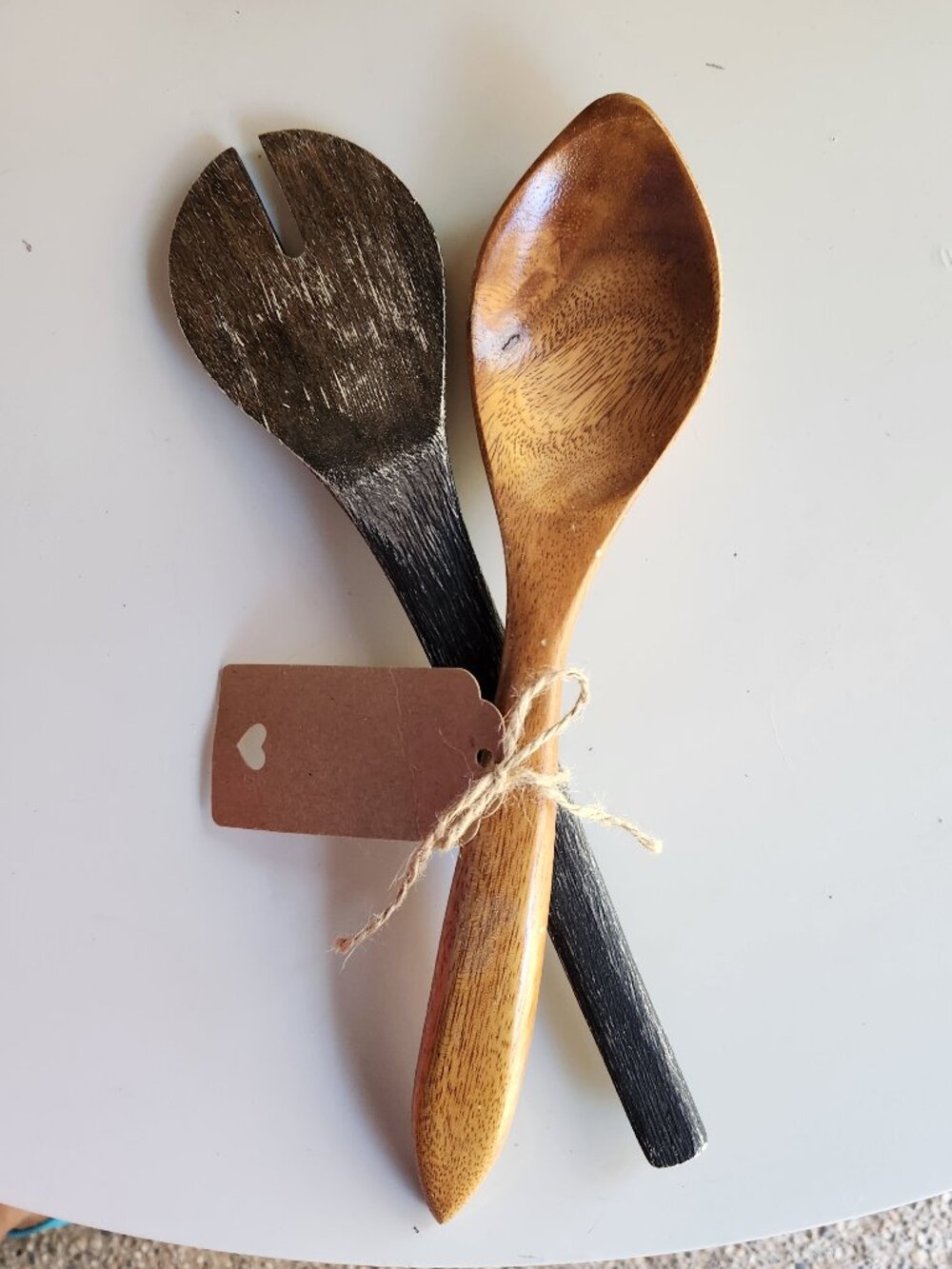 Genuine Indonesian Teak Salad Tossers